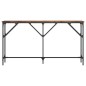 vidaXL Konsolentisch Räuchereiche 140x23x75 cm Holzwerkstoff vidaXL Konsolentisch Räuchereiche 140x23x75 cm Holzwerkstoff