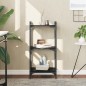 vidaXL Bücherregal 3 Böden Schwarz 40x30x86 cm Holzwerkstoff vidaXL Bücherregal 3 Böden Schwarz 40x30x86 cm Holzwerkstoff