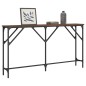 vidaXL Konsolentisch Braun Eichen-Optik 140x23x75 cm Holzwerkstoff vidaXL Konsolentisch Braun Eichen-Optik 140x23x75 cm Holzwerkstoff