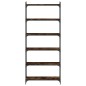 vidaXL Bücherregal 6 Böden Räuchereiche 80x30x188 cm Holzwerkstoff vidaXL Bücherregal 6 Böden Räuchereiche 80x30x188 cm Holzwerkstoff