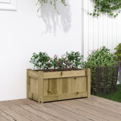 vidaXL Pflanzkübel 60x31x31 cm Kiefernholz Imprägniert