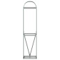 vidaXL Kaminholzunterstand Grün 40x45x170 cm Verzinkter Stahl vidaXL Kaminholzunterstand Grün 40x45x170 cm Verzinkter Stahl
