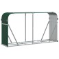 vidaXL Kaminholzunterstand Grün 180x45x100 cm Verzinkter Stahl vidaXL Kaminholzunterstand Grün 180x45x100 cm Verzinkter Stahl