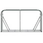 vidaXL Kaminholzunterstand Grün 180x45x100 cm Verzinkter Stahl vidaXL Kaminholzunterstand Grün 180x45x100 cm Verzinkter Stahl