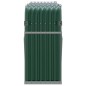 vidaXL Kaminholzunterstand Grün 180x45x100 cm Verzinkter Stahl vidaXL Kaminholzunterstand Grün 180x45x100 cm Verzinkter Stahl