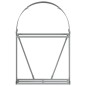 vidaXL Kaminholzunterstand Anthrazit 80x45x120 cm Verzinkter Stahl