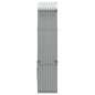 vidaXL Kaminholzunterstand Hellgrau 120x45x210 cm Verzinkter Stahl vidaXL Kaminholzunterstand Hellgrau 120x45x210 cm Verzinkter Stahl