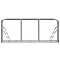 vidaXL Kaminholzunterstand Anthrazit 234x45x100 cm Verzinkter Stahl vidaXL Kaminholzunterstand Anthrazit 234x45x100 cm Verzinkter Stahl