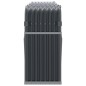 vidaXL Kaminholzunterstand Anthrazit 234x45x100 cm Verzinkter Stahl vidaXL Kaminholzunterstand Anthrazit 234x45x100 cm Verzinkter Stahl
