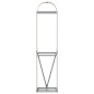vidaXL Kaminholzunterstand Hellbraun 40x45x170 cm Verzinkter Stahl vidaXL Kaminholzunterstand Hellbraun 40x45x170 cm Verzinkter Stahl