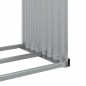 vidaXL Kaminholzunterstand Braun 120x45x140 cm Verzinkter Stahl vidaXL Kaminholzunterstand Braun 120x45x140 cm Verzinkter Stahl