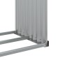 vidaXL Kaminholzunterstand Braun 120x45x100 cm Verzinkter Stahl vidaXL Kaminholzunterstand Braun 120x45x100 cm Verzinkter Stahl