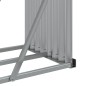 vidaXL Kaminholzunterstand Hellbraun 180x45x100 cm Verzinkter Stahl vidaXL Kaminholzunterstand Hellbraun 180x45x100 cm Verzinkter Stahl