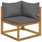vidaXL 7-tlg. Garten-Lounge-Set mit Auflagen Massivholz Akazie vidaXL 7-tlg. Garten-Lounge-Set mit Auflagen Massivholz Akazie
