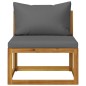 vidaXL 7-tlg. Garten-Lounge-Set mit Auflagen Massivholz Akazie vidaXL 7-tlg. Garten-Lounge-Set mit Auflagen Massivholz Akazie