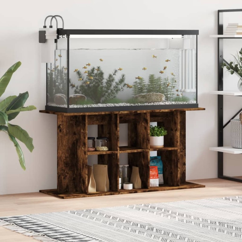 vidaXL Aquariumständer Räuchereiche 120x40x60 cm Holzwerkstoff vidaXL Aquariumständer Räuchereiche 120x40x60 cm Holzwerkstoff