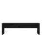 vidaXL Monitorständer Schwarz 50x27x15 cm Massivholz Kiefer vidaXL Monitorständer Schwarz 50x27x15 cm Massivholz Kiefer
