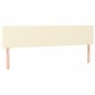 vidaXL Kopfteile 2 Stk. Creme 100x5x78/88 cm Kunstleder vidaXL Kopfteile 2 Stk. Creme 100x5x78/88 cm Kunstleder