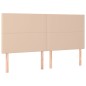 vidaXL Boxspringbett Matratze Cappuccino-Braun 160x200 cm Kunstleder vidaXL Boxspringbett Matratze Cappuccino-Braun 160x200 cm Kunstleder