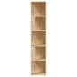 vidaXL Eckregal Sonoma-Eiche 33x33x164,5 cm Holzwerkstoff