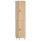 vidaXL Highboard Sonoma-Eiche 34,5x34x180 cm Holzwerkstoff vidaXL Highboard Sonoma-Eiche 34,5x34x180 cm Holzwerkstoff