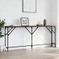 vidaXL Konsolentisch Braun Eichen-Optik 180x23x75 cm Holzwerkstoff vidaXL Konsolentisch Braun Eichen-Optik 180x23x75 cm Holzwerkstoff