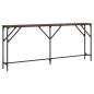 vidaXL Konsolentisch Braun Eichen-Optik 180x23x75 cm Holzwerkstoff vidaXL Konsolentisch Braun Eichen-Optik 180x23x75 cm Holzwerkstoff