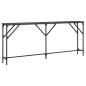 vidaXL Konsolentisch Braun Eichen-Optik 180x23x75 cm Holzwerkstoff vidaXL Konsolentisch Braun Eichen-Optik 180x23x75 cm Holzwerkstoff