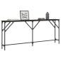 vidaXL Konsolentisch Schwarz 180x23x75 cm Holzwerkstoff vidaXL Konsolentisch Schwarz 180x23x75 cm Holzwerkstoff