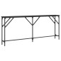 vidaXL Konsolentisch Schwarz 180x23x75 cm Holzwerkstoff vidaXL Konsolentisch Schwarz 180x23x75 cm Holzwerkstoff