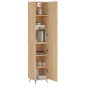 vidaXL Highboard Sonoma-Eiche 34,5x34x180 cm Holzwerkstoff vidaXL Highboard Sonoma-Eiche 34,5x34x180 cm Holzwerkstoff