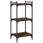 vidaXL Bücherregal 3 Böden Räuchereiche 40x30x86 cm Holzwerkstoff vidaXL Bücherregal 3 Böden Räuchereiche 40x30x86 cm Holzwerkstoff