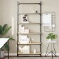 vidaXL Bücherregal 6 Böden Sonoma-Eiche 80x30x188 cm Holzwerkstoff vidaXL Bücherregal 6 Böden Sonoma-Eiche 80x30x188 cm Holzwerkstoff