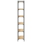 vidaXL Bücherregal 6 Böden Sonoma-Eiche 80x30x188 cm Holzwerkstoff vidaXL Bücherregal 6 Böden Sonoma-Eiche 80x30x188 cm Holzwerkstoff
