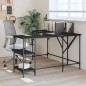 vidaXL Schreibtisch Schwarz 139x139x75 cm Holzwerkstoff vidaXL Schreibtisch Schwarz 139x139x75 cm Holzwerkstoff