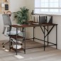vidaXL Schreibtisch Braun Eichen-Optik 139x139x75 cm Holzwerkstoff vidaXL Schreibtisch Braun Eichen-Optik 139x139x75 cm Holzwerkstoff