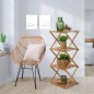 Home&Styling Klappregal mit 4 Böden Bambus Home&Styling Klappregal mit 4 Böden Bambus
