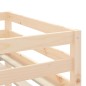vidaXL Kinderhochbett mit Vorhängen Weiß und Schwarz Massivholz Kiefer vidaXL Kinderhochbett mit Vorhängen Weiß und Schwarz Massivholz Kiefer