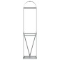 vidaXL Kaminholzunterstand Hellgrau 40x45x170 cm Verzinkter Stahl vidaXL Kaminholzunterstand Hellgrau 40x45x170 cm Verzinkter Stahl