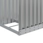 vidaXL Kaminholzunterstand Hellgrau 40x45x170 cm Verzinkter Stahl vidaXL Kaminholzunterstand Hellgrau 40x45x170 cm Verzinkter Stahl