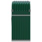 vidaXL Kaminholzunterstand Grün 120x45x100 cm Verzinkter Stahl vidaXL Kaminholzunterstand Grün 120x45x100 cm Verzinkter Stahl