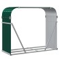 vidaXL Kaminholzunterstand Grün 120x45x100 cm Verzinkter Stahl vidaXL Kaminholzunterstand Grün 120x45x100 cm Verzinkter Stahl