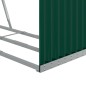 vidaXL Kaminholzunterstand Grün 120x45x100 cm Verzinkter Stahl vidaXL Kaminholzunterstand Grün 120x45x100 cm Verzinkter Stahl