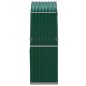 vidaXL Kaminholzunterstand Grün 120x45x140 cm Verzinkter Stahl vidaXL Kaminholzunterstand Grün 120x45x140 cm Verzinkter Stahl