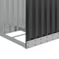 vidaXL Kaminholzunterstand Anthrazit 40x45x100 cm Verzinkter Stahl vidaXL Kaminholzunterstand Anthrazit 40x45x100 cm Verzinkter Stahl