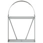 vidaXL Kaminholzunterstand Braun 80x45x120 cm Verzinkter Stahl vidaXL Kaminholzunterstand Braun 80x45x120 cm Verzinkter Stahl