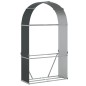 vidaXL Kaminholzunterstand Anthrazit 120x45x210 Verzinkter Stahl vidaXL Kaminholzunterstand Anthrazit 120x45x210 Verzinkter Stahl