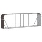 vidaXL Kaminholzunterstand Braun 300x45x100 cm Verzinkter Stahl vidaXL Kaminholzunterstand Braun 300x45x100 cm Verzinkter Stahl