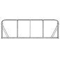 vidaXL Kaminholzunterstand Braun 300x45x100 cm Verzinkter Stahl vidaXL Kaminholzunterstand Braun 300x45x100 cm Verzinkter Stahl