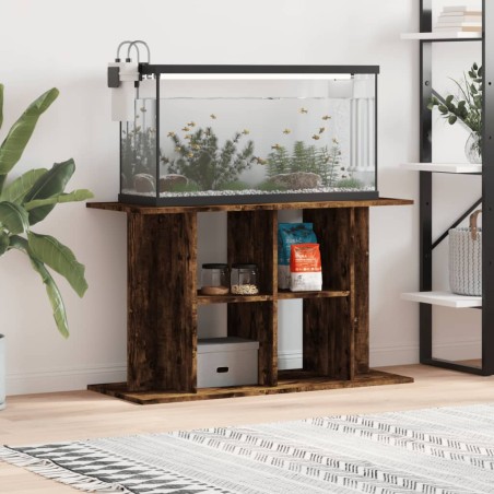 vidaXL Aquariumständer Räuchereiche 100x40x60 cm Holzwerkstoff